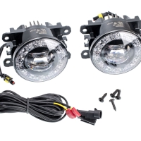 Светодиодная ПТФ Optima Fog Light 998 Nissan/Honda, 90мм, 9W + DRL 2W, 5500K, 12&ndash;24V