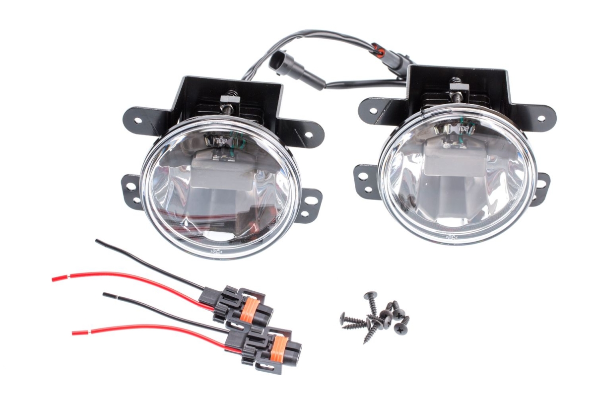 Светодиодная ПТФ Optima Fog Light 675 Jeep/Dodge, 100мм, 6W, 5500K, 12&ndash;24V