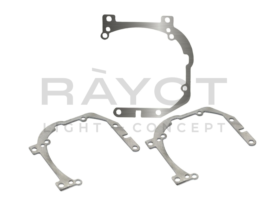 65. Комплект переходных рамок на MAZDA 3 II (BL) для модулей Hella 3/3R (Hella 5R), Magnum 3"