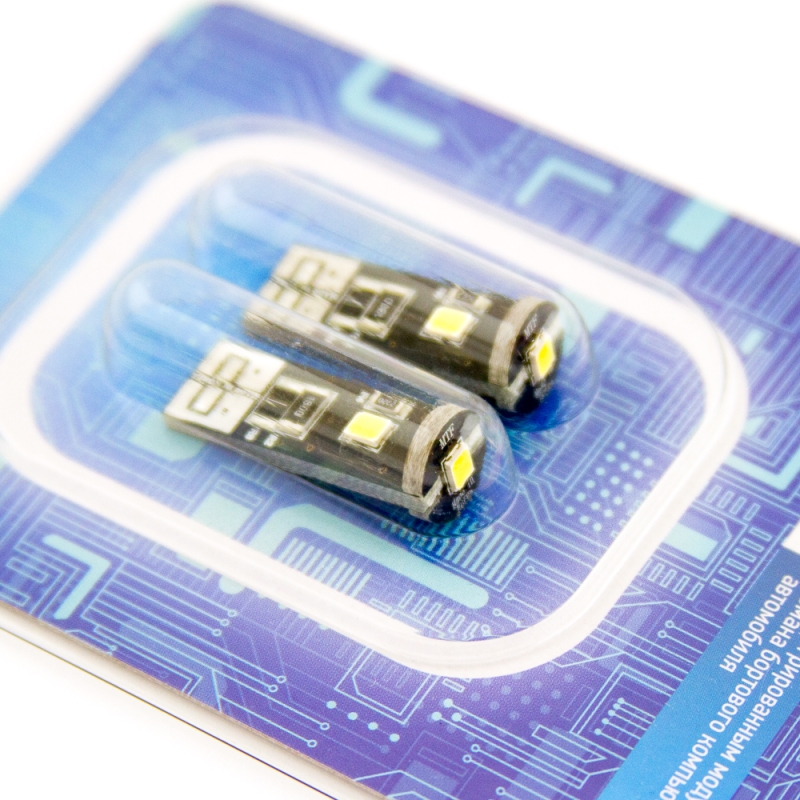 Светодиодная лампа MTF Light CAN‑BUS, W5W/T10, 12V, 3W, 5000K