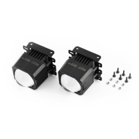Светодиодные модули MTF Light линзованные MONO LED серия  CONSTRUCTOR HIGH BEAM, бескорпусные, 12В, 20ВТ, 5500К, 1.8 дюйма, компл. 2шт.