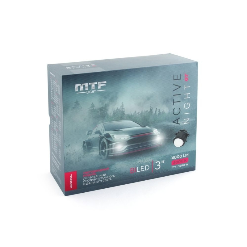 Светодиодные ПТФ линзы MTF Light серия ACTIVE NIGHT GT, 12В, птф/дал 35/40Вт, 5500К, TOYOTA, 2шт. Светодиодные ПТФ линзы MTF Light серия ACTIVE NIGHT GT, 12В, птф/дал 35/40Вт, 5500К, TOYOTA, 2шт.