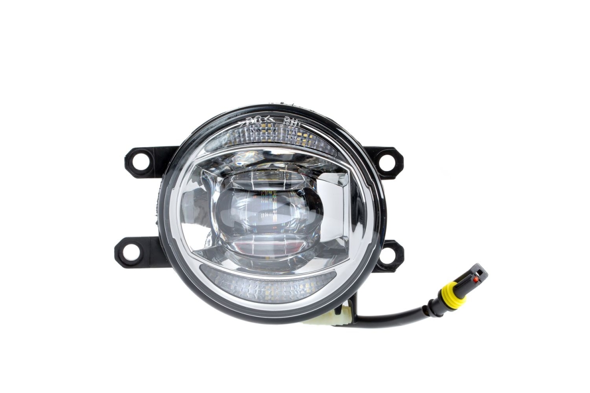 Светодиодная ПТФ Optima Fog Light 803 Toyota/Lexus, 90мм, 9W / 7W/0.4W, 5500K, 12&ndash;24V ( DRL)