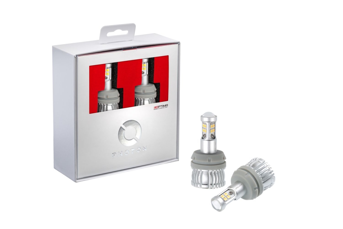 Лампа Optima LED Photon 7440/WY21W, ДХО+Поворотник, 7.7W, 730Lm, 5100K/2800K (2 шт)