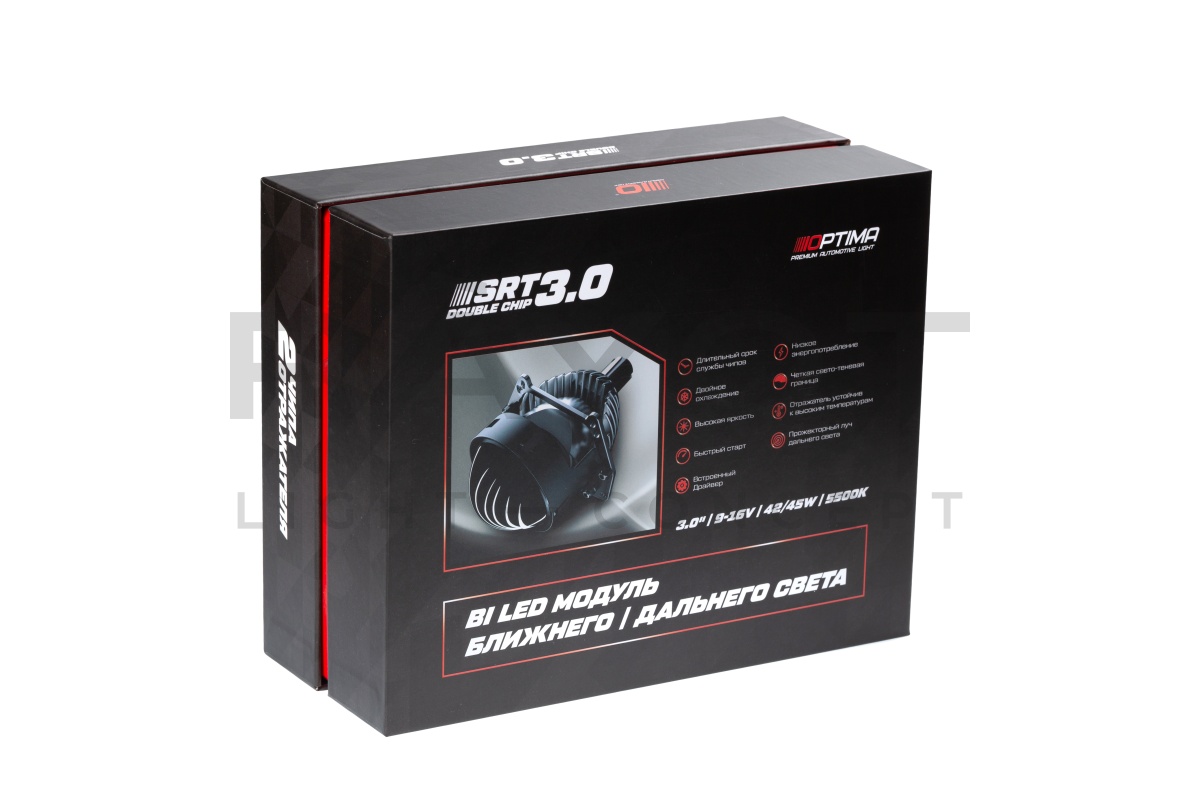 Светодиодные модули Optima Bi-LED, SRT, 3.0" Double Chip