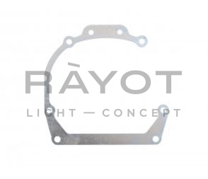 483. Переходные рамки Toyota Hilux VIII 2015-2020 Led под линзы с креплением Hella 3R/5R