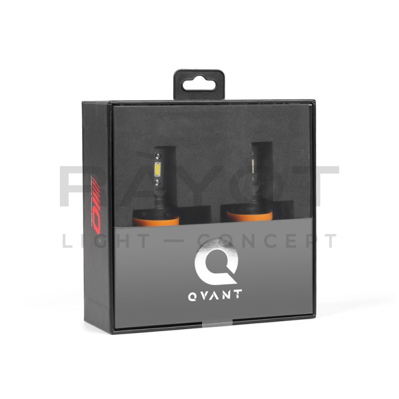 Светодиодные лампы Optima LED QVANT H11/H8/H9 12-24V, 2 лампы