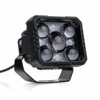 Светодиодные би-линзы Y03-02, универсальные, 12V, 55W/65W, 5500K, ~2600/3600 лм