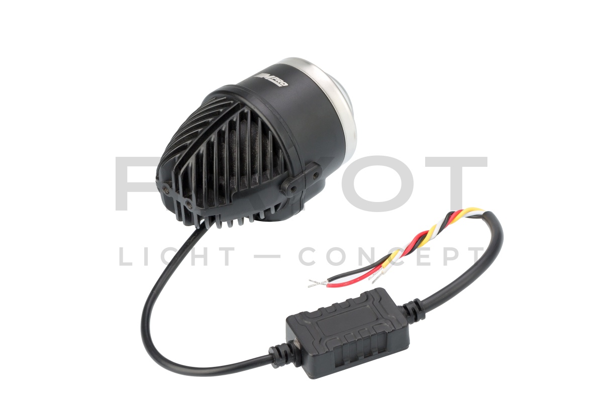 Светодиодные би-линзы Optima LED FOG Lens M-PRO 2,0", 5500K, Комплект 2 шт.