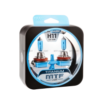 Галогенные лампы MTF Light TITANIUM — 12В, 55Вт, белый свет, комплект