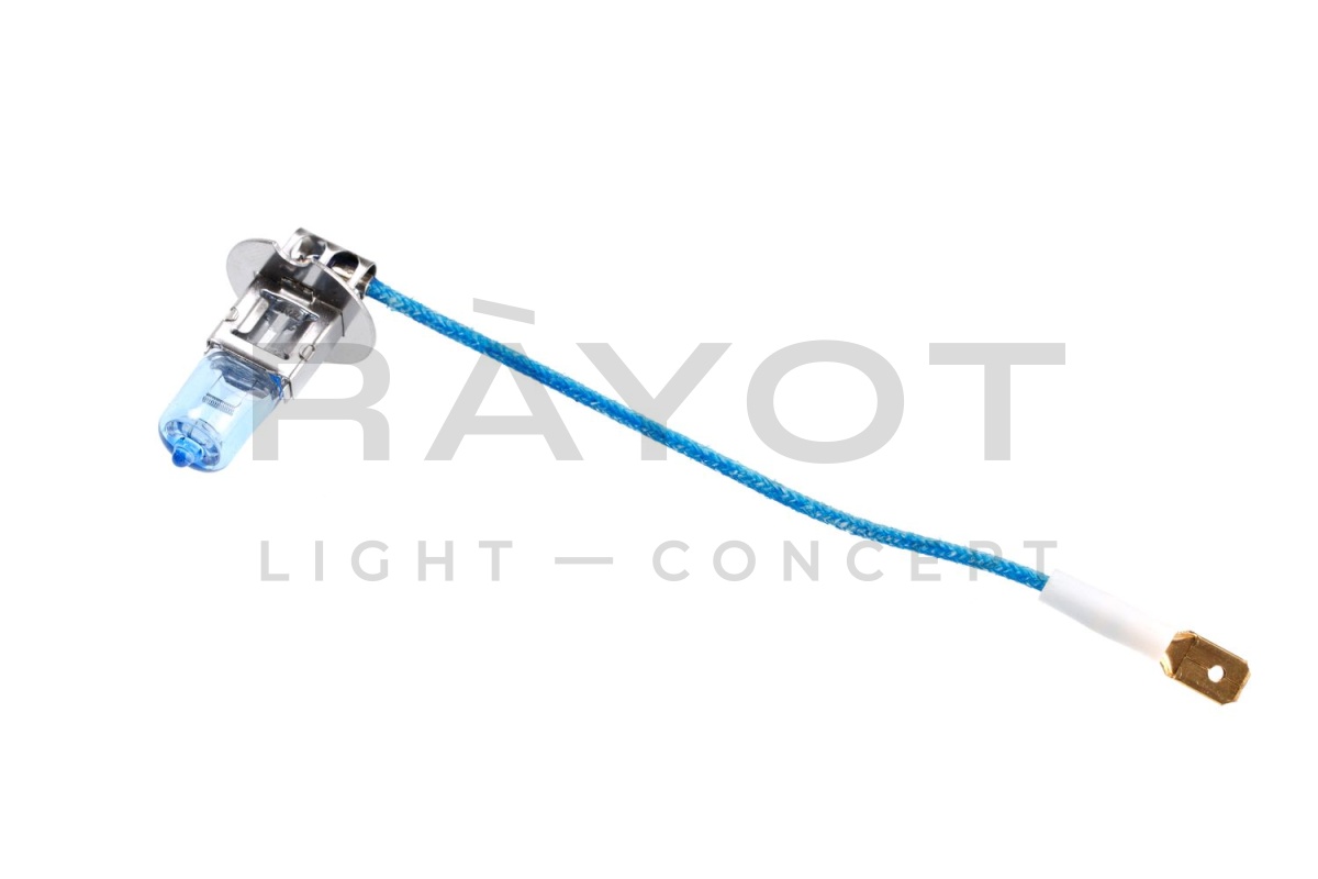 Галогенные лампы Optima Astero H3 +80% White 5000K, 12V, 55W