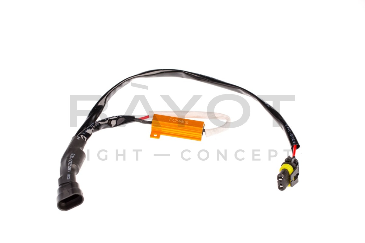 Нагрузочное сопротивление под цоколь H11, 50W/6Om, 1шт
