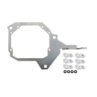 Переходные рамки Mercedes-Benz S-Class (W221) Рестайлинг (2009-2013) без AFS для линз Hella 3R