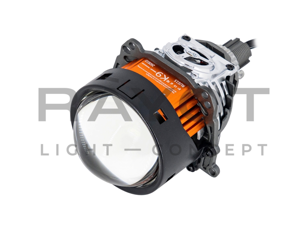 Светодиодные би-модули AOZOOM K9, 3.0", 12V, 6000K, 65/73w (комплект)