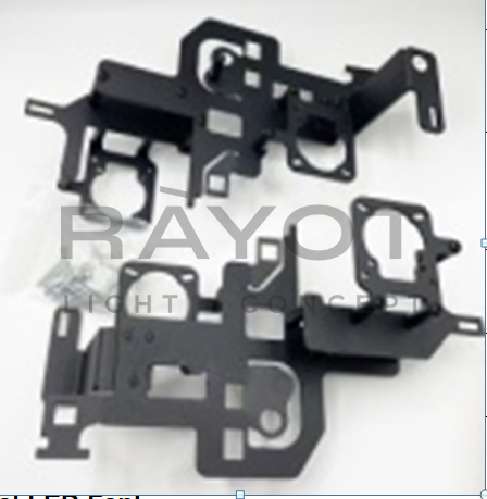 Переходные рамки для TOYOTA Alphard III (2017-2023) LED, constructor (2 модуля)