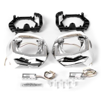 Установочный комплект MTF Light для Bi-LED линз — VW Golf 7, белая и жёлтая подсветка, комплект Установочный комплект MTF Light для Bi-LED линз — VW Golf 7, белая и жёлтая подсветка, комплект