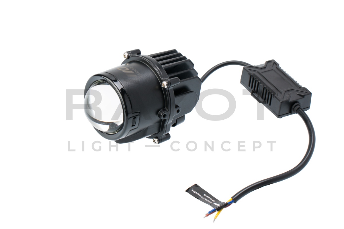 Светодиодные би-линзы OPTIMA LED Waterproof 0896 Ближний-Дальний свет, диаметр 60мм, 30W, 5500K, 9-3