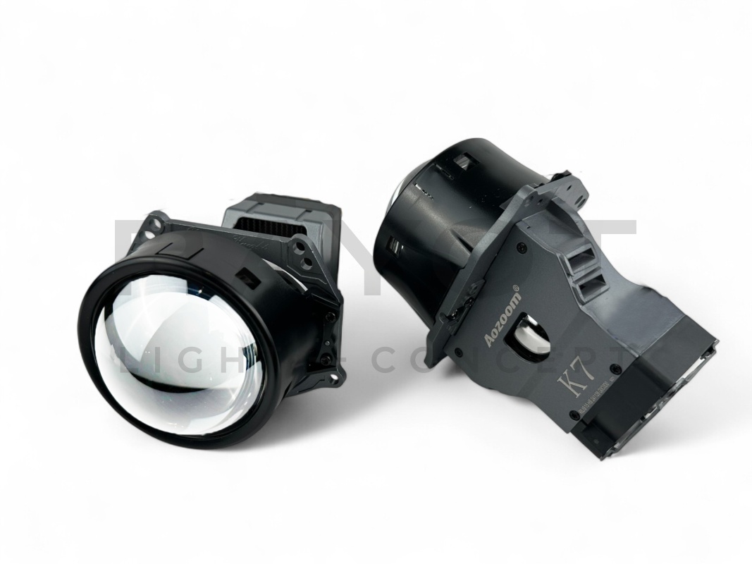 Светодиодные би-модули AOZOOM K7, 3.0", 12V, 5500K, 55/82w (комплект)