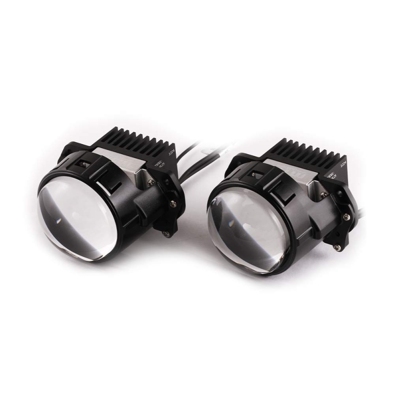 Светодиодные линзы MTF LIGHT серия Blaster beam + интегрированный габаритный огонь. 12V, 20W, 6000K, 2500LM, 2.5 Светодиодные линзы MTF LIGHT серия Blaster beam + интегрированный габаритный огонь. 12V, 20W, 6000K, 2500LM, 2.5", к-т 2шт.