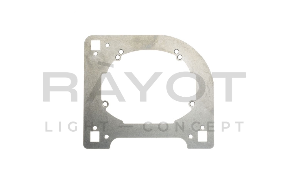 163. Комплект переходных рамок на DODGE Challenger III для установки Hella 3/3R (5R) / Magnum 3.0"