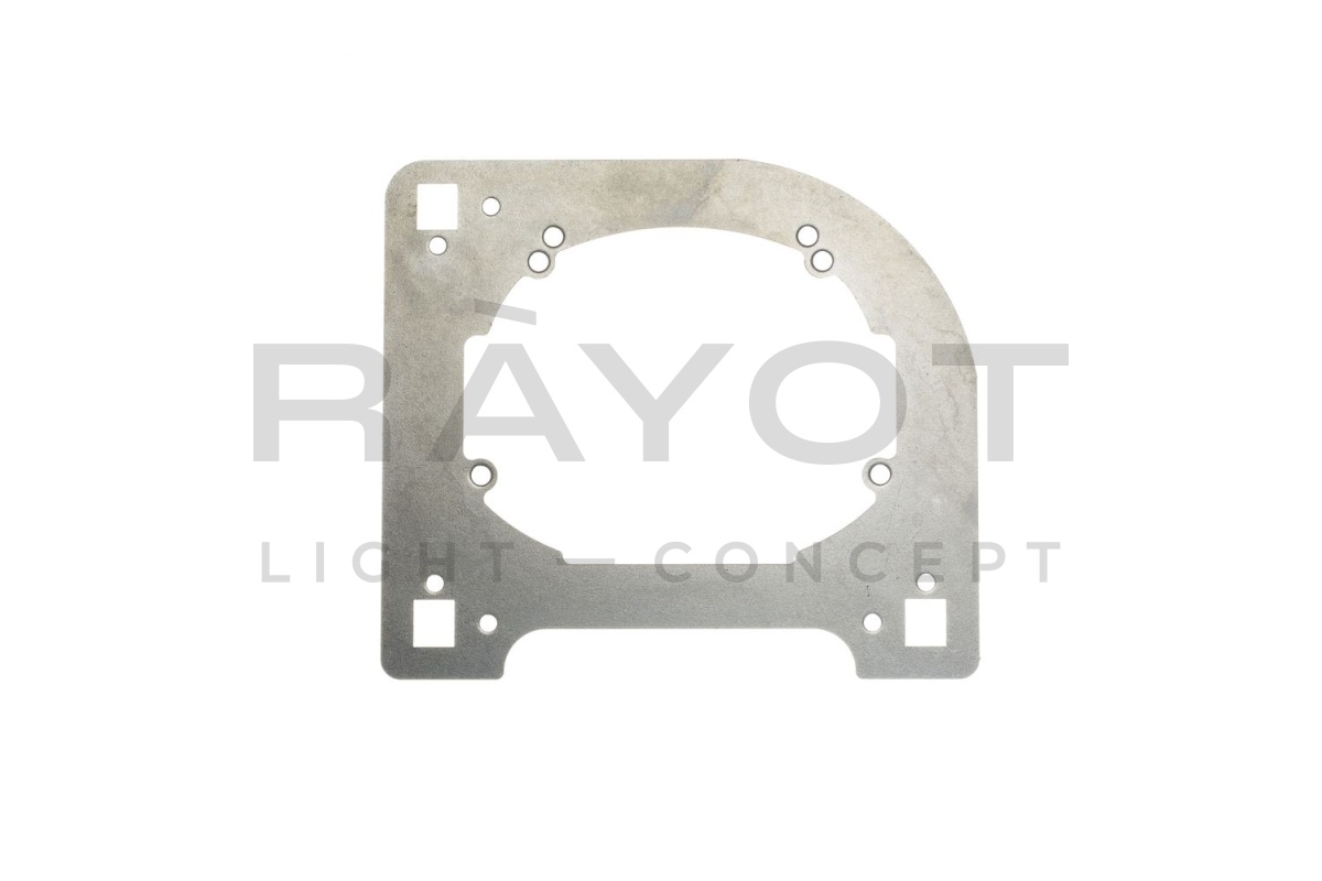 163. Комплект переходных рамок на DODGE Challenger III для установки Hella 3/3R (5R) / Magnum 3.0"