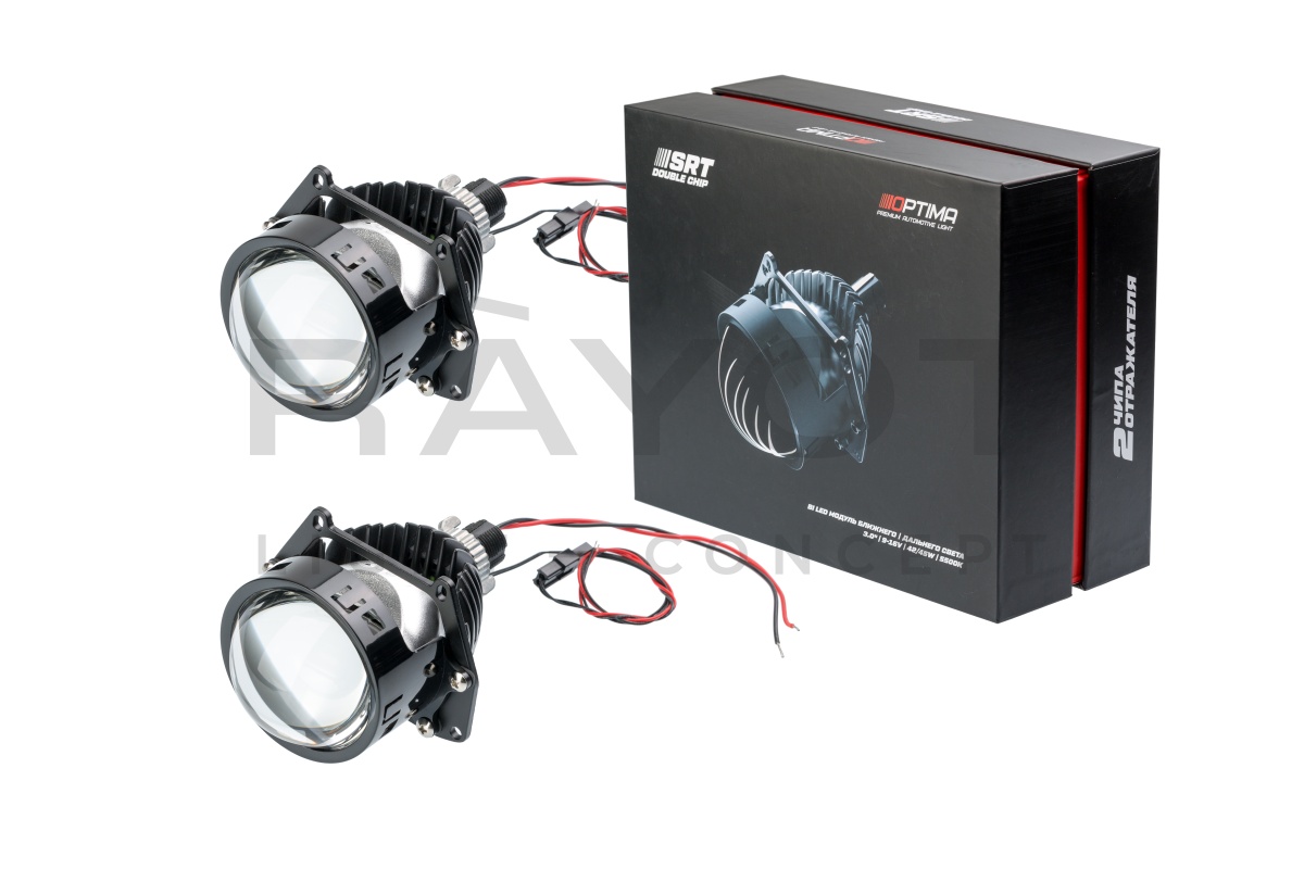 Светодиодные модули Optima Bi-LED, SRT, 3.0" Double Chip