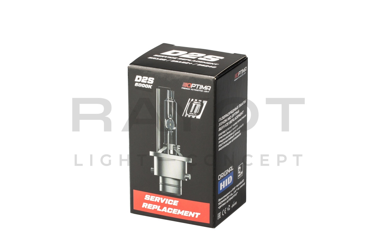 Ксеноновая лампа Service Replacement D2S, 6000K