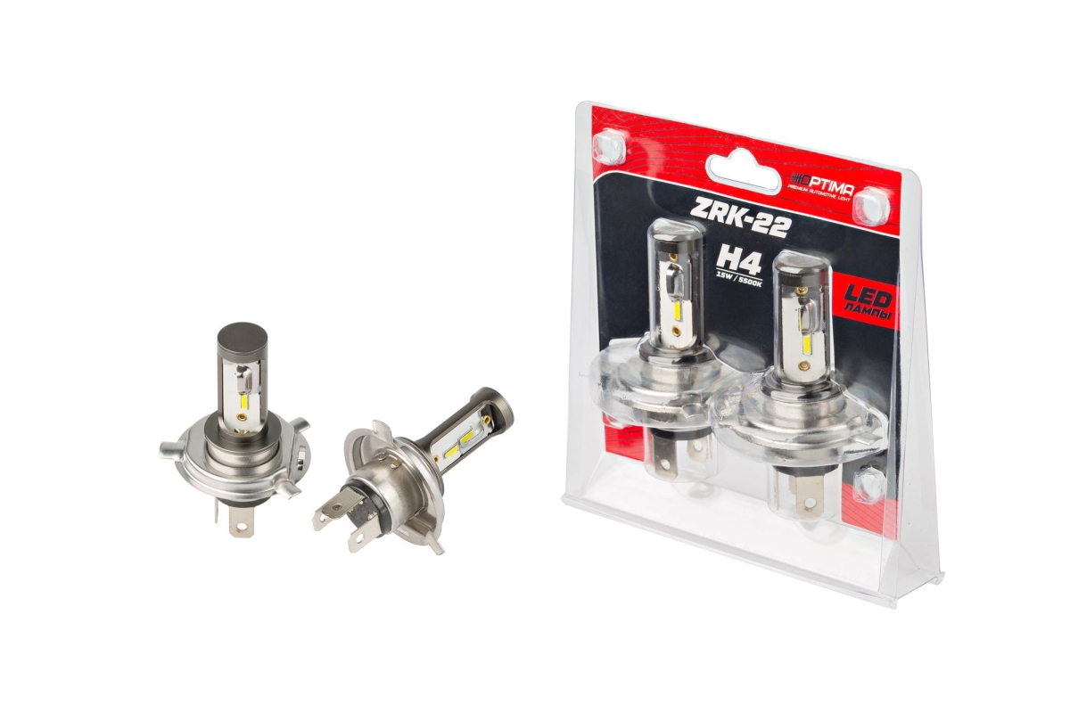 Светодиодная лампа Optima LED ZRK H4 5500K