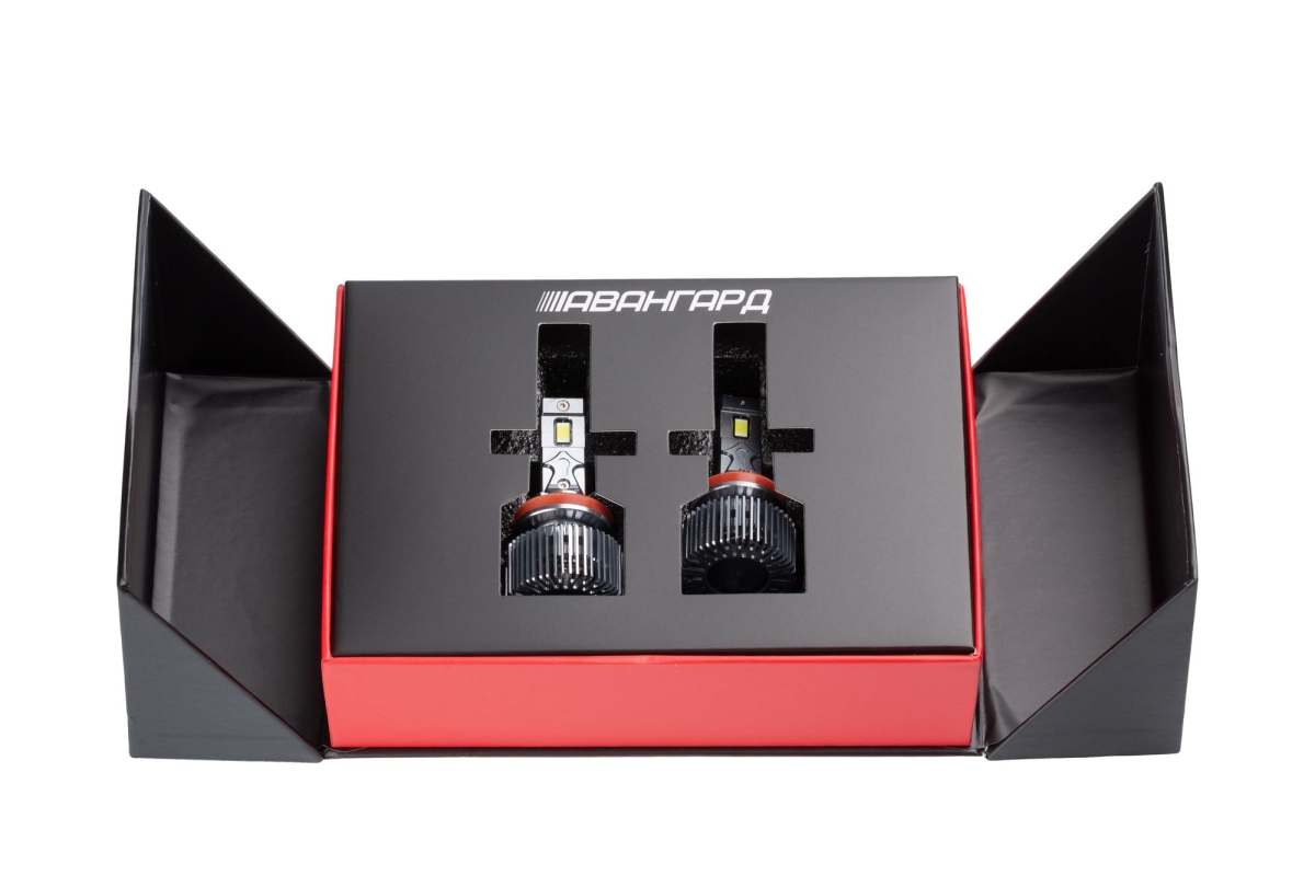 Светодиодная лампа Optima Premium LED АВАНГАРД H11 5500K 6800Lm 12&ndash;24V 70W