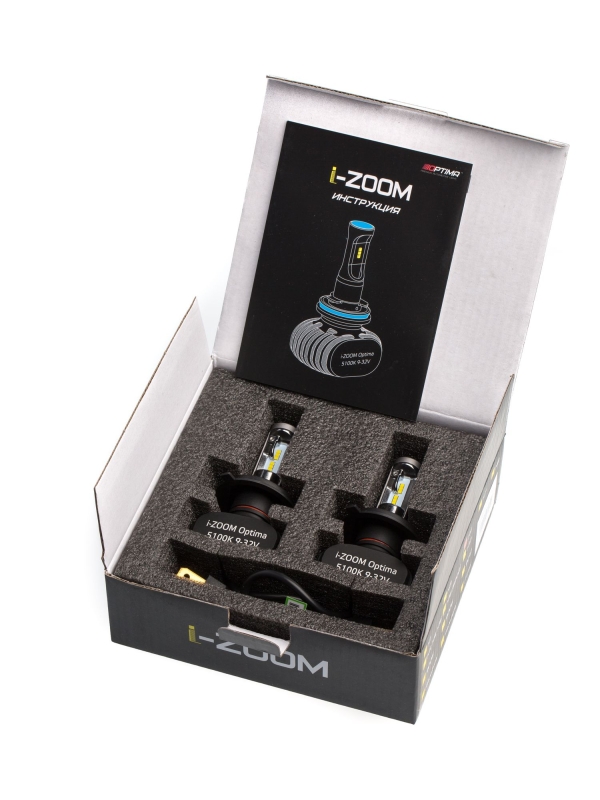 Светодиодная лампа Optima LED i-ZOOM H4 5000K CAN BUS