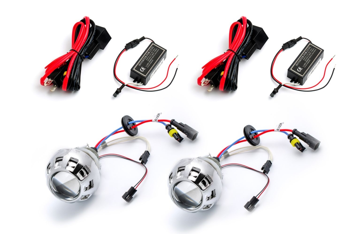 Би‑линза Optima MOTO DYNAMIC CCFL 2.0" под лампу H1