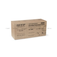 Фары противотуманные светодиодные автомобильные MTF Light VW / SEAT, линза, 12В, 5000К, 10Вт, ЕСЕ R19, E4 компл.