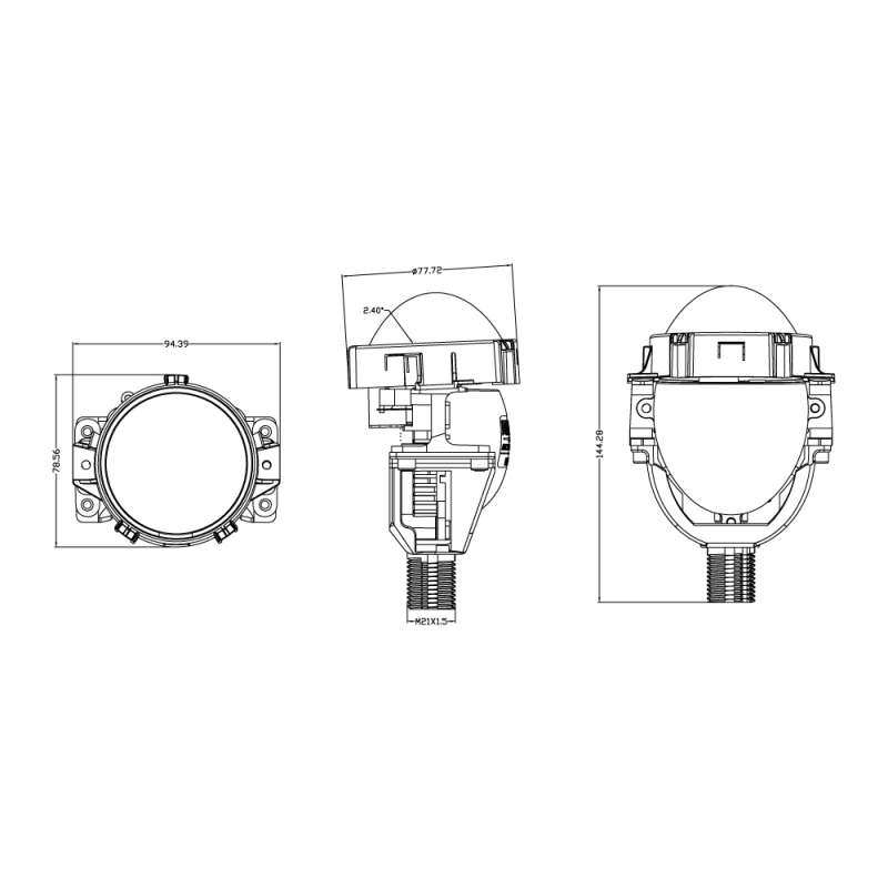 Светодиодные модули ближнего/дальнего света MTF Light ACTIVE NIGHT, линзованные, бескорпусные, 24В, 35ВТ, 5500К, 2.8 дюйма, компл. 2шт. Светодиодные модули ближнего/дальнего света MTF Light ACTIVE NIGHT, линзованные, бескорпусные, 24В, 35ВТ, 5500К, 2.8 дюйма, компл. 2шт.