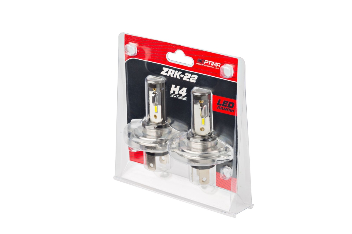 Светодиодная лампа Optima LED ZRK H4 5500K