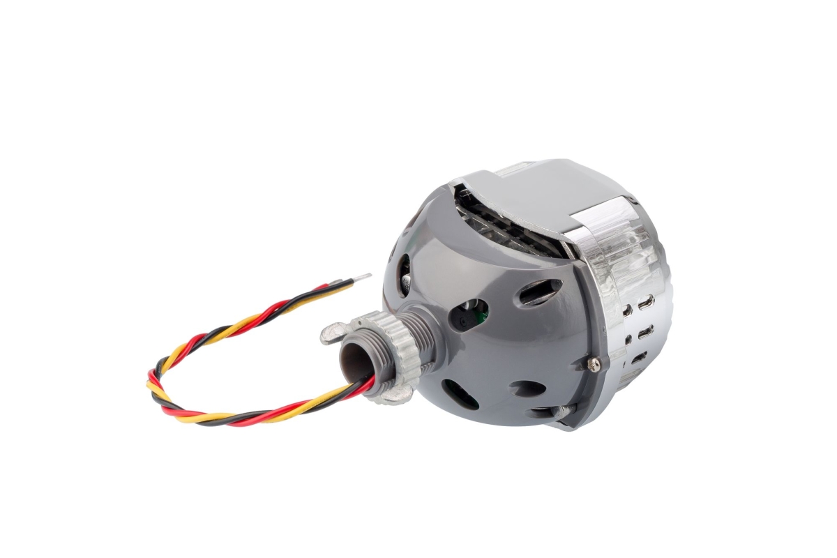 Светодиодная линза дальнего света Optima LED Lens High Beam Devil Eye RED 3.0"