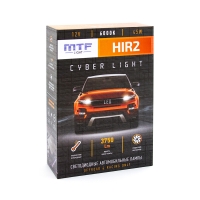 Светодиодные лампы MTF Light CYBER LIGHT, HIR2 (9012), 6000K, 3750 лм, 45 Вт, комплект 2 шт.