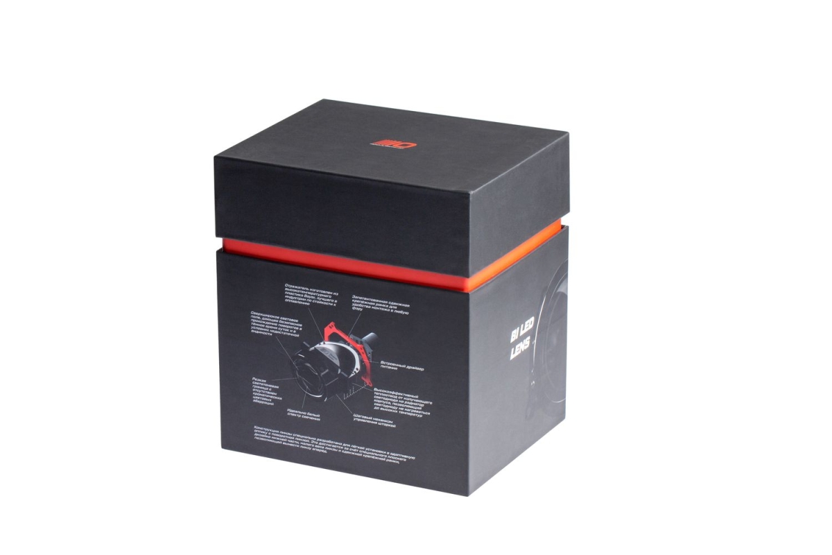 Светодиодная линза Optima Premium Bi‑LED Lens Element Series 3.0" Shift Model