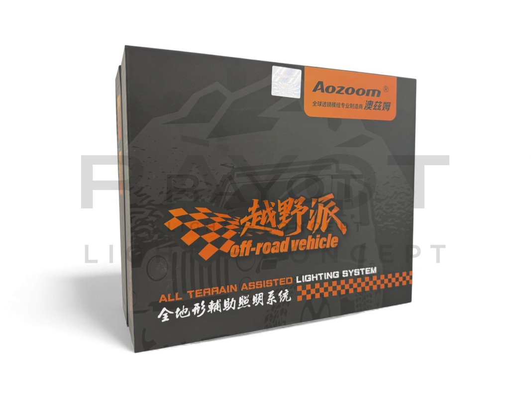 Билед ПТФ модули Aozoom M10 TANK, 12V, 3000K (комплект, 2шт)
