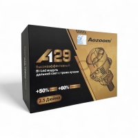 Линза Aozoom A29 2025, 2,5", 12V, 37W/64W, 5500K, 4300/5100 лм