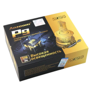 Светодиодные лампы H7 Aozoom P9, 12V, 52W, 5500K