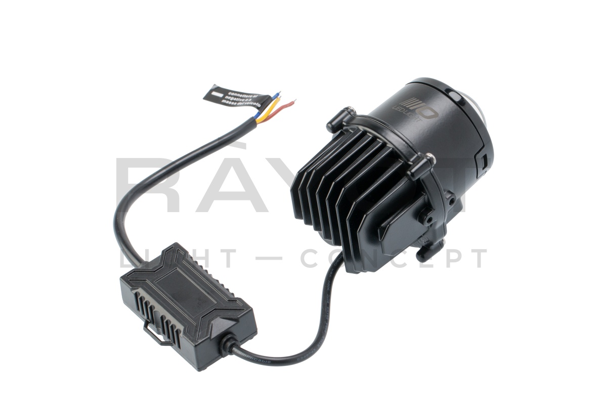 Светодиодные би-линзы OPTIMA LED Waterproof 0896 Ближний-Дальний свет, диаметр 60мм, 30W, 5500K, 9-3