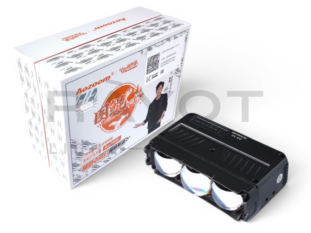 Светодиодные модули AOZOOM AZ-10, 12V, 64/77W, 6000K (комплект 2шт)