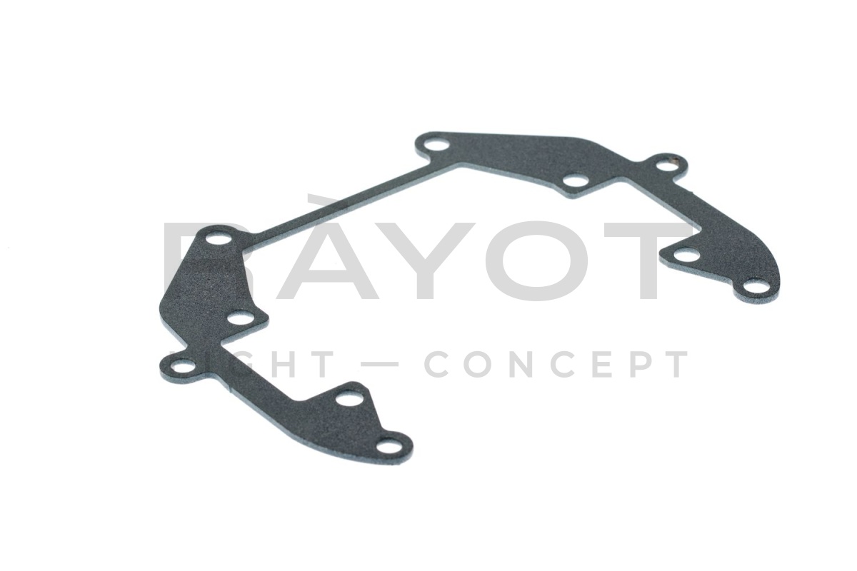 442. Переходные рамки Toyota Rav4 2012-2015 врезка на штатную под линзы с креплением Hella 3R/5R