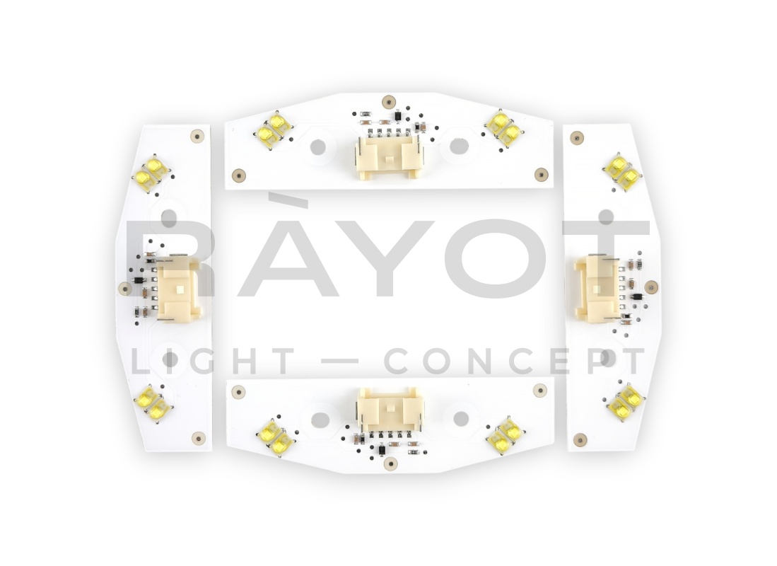 Платы ДХО BMW X5/X6 F15/F16 (2013-2018) LED, Цвет: Белый, к-т на 2 фары