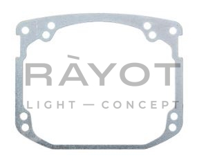 489. Переходные рамки Audi A6 C4 1994-1997 под линзы с креплением Hella 3R/5R