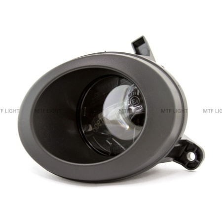 Фары противотуманные светодиодные автомобильные MTF Light Ауди/Фольцваген, линза, 12В, 10Вт, ЕСЕ R19, E4, компл.