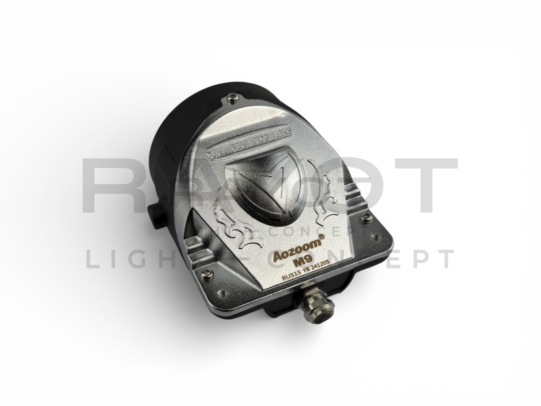 Билед ПТФ модули Aozoom M9, 3.0", 12V, 5500K, 35/50w, крепление универсальное (комплект 2шт)