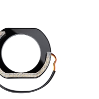 Ангельские глазки на линзу 3,0" белый+жёлтый, форма L