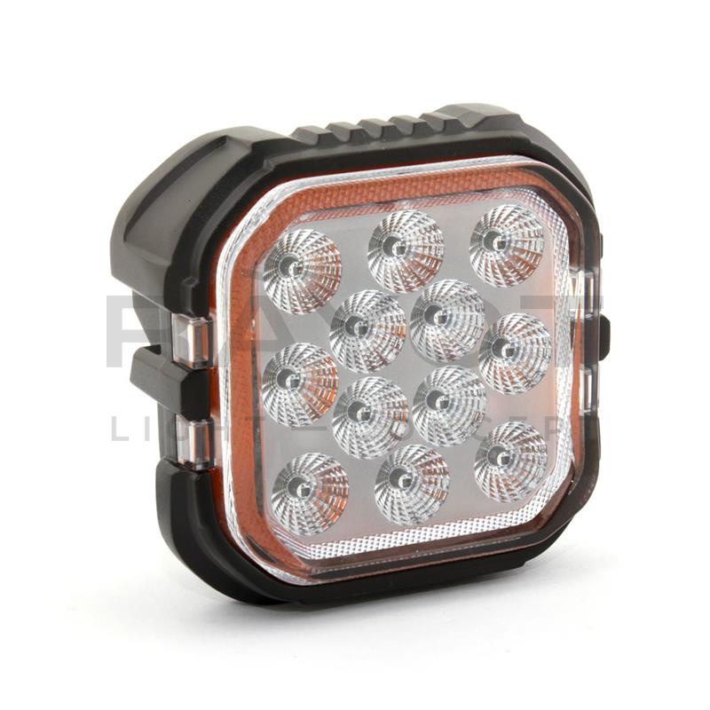 Светодиодный прожектор MTF LIGHT двухрежимный, серия POD LIGHT, 12-24В, 60Вт, 4500лм, 6000К, шт.