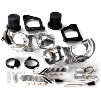 Установочный комплект MTF Light для Bi-LED линз — Toyota Corolla 2014–2016, белая и жёлтая подсветка, комплект Установочный комплект MTF Light для Bi-LED линз — Toyota Corolla 2014–2016, белая и жёлтая подсветка, комплект